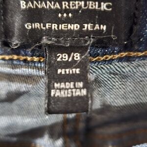Banana Republic Blue Boyfriend Jeans
